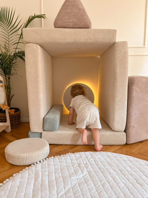 Shappy Play Byggbar Soffa 160x80 cm Manchester, Lollipop