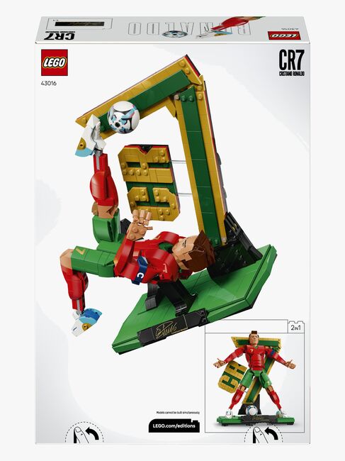 LEGO Editions Football 43016 Cristiano Ronaldo – fotbollslegend
