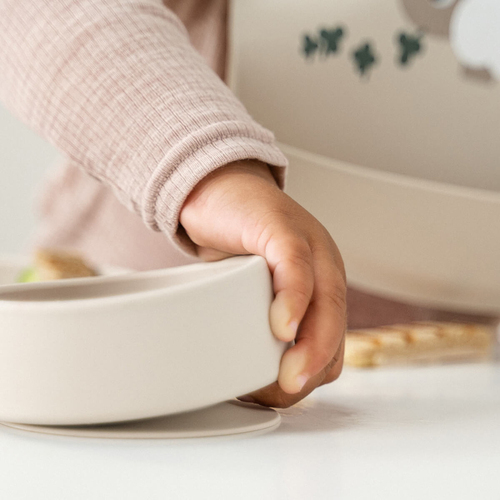 Done By Deer Tiny Farm Silikon Matset Stick & Stay, Sand