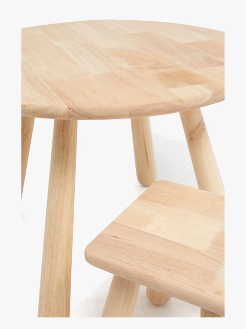 Minitude Nordic Bord inkl.  Fyrkantiga Stolar, Natural