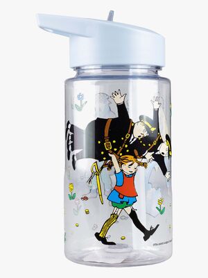 Pippi Villa Kunterbunt Trinkflasche, Blau