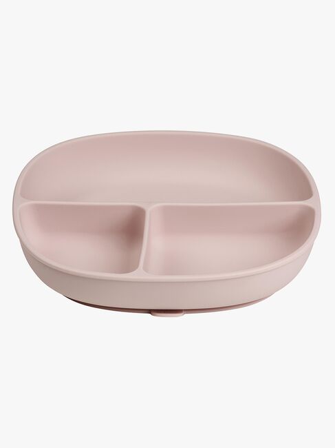 b.box Tallrik med Lock Silikon, Blush