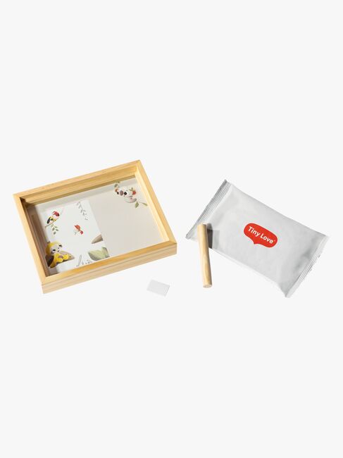 Tiny Love Babyprint Ram Handavtryck Enkel, Wooden