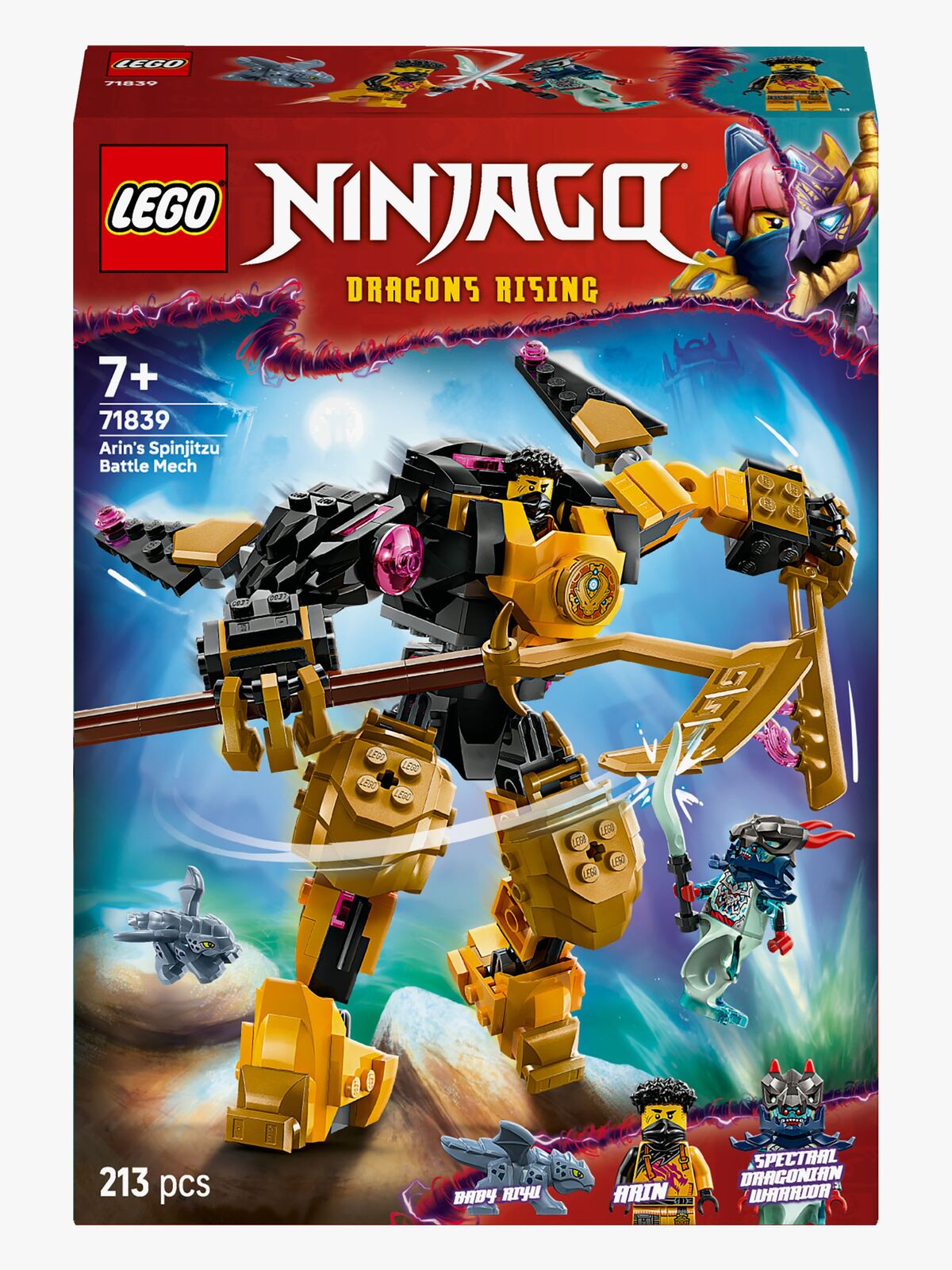 LEGO Ninjago 71839 Arins spinjitzurobot