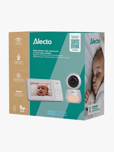 Alecto DVM2043 Babyvakt, Vit