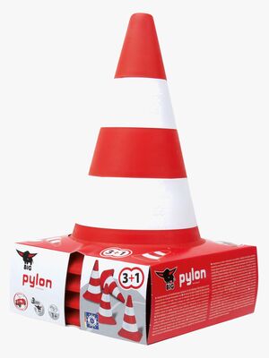 BIG Verkehrs-Pylonen 4er-Pack