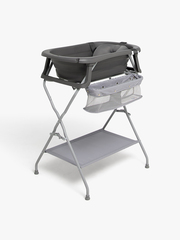 Beemoo CARE Assist Badbalja inkl. Badstöd och Badstativ, Deep Grey