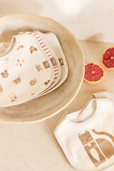 Jollein Bandana Dregglis Vattentät 5-Pack, Animal Friends