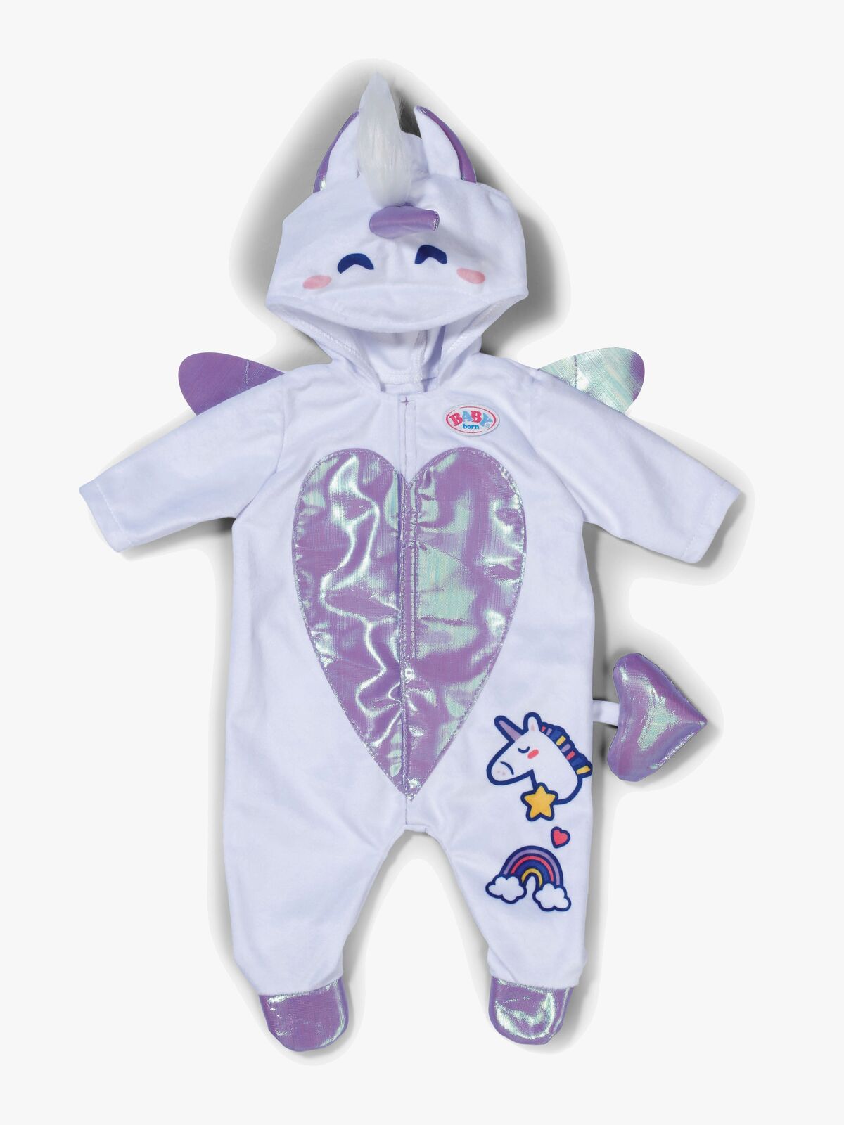 BABY born Dockkläder Onesie Enhörning 43 cm