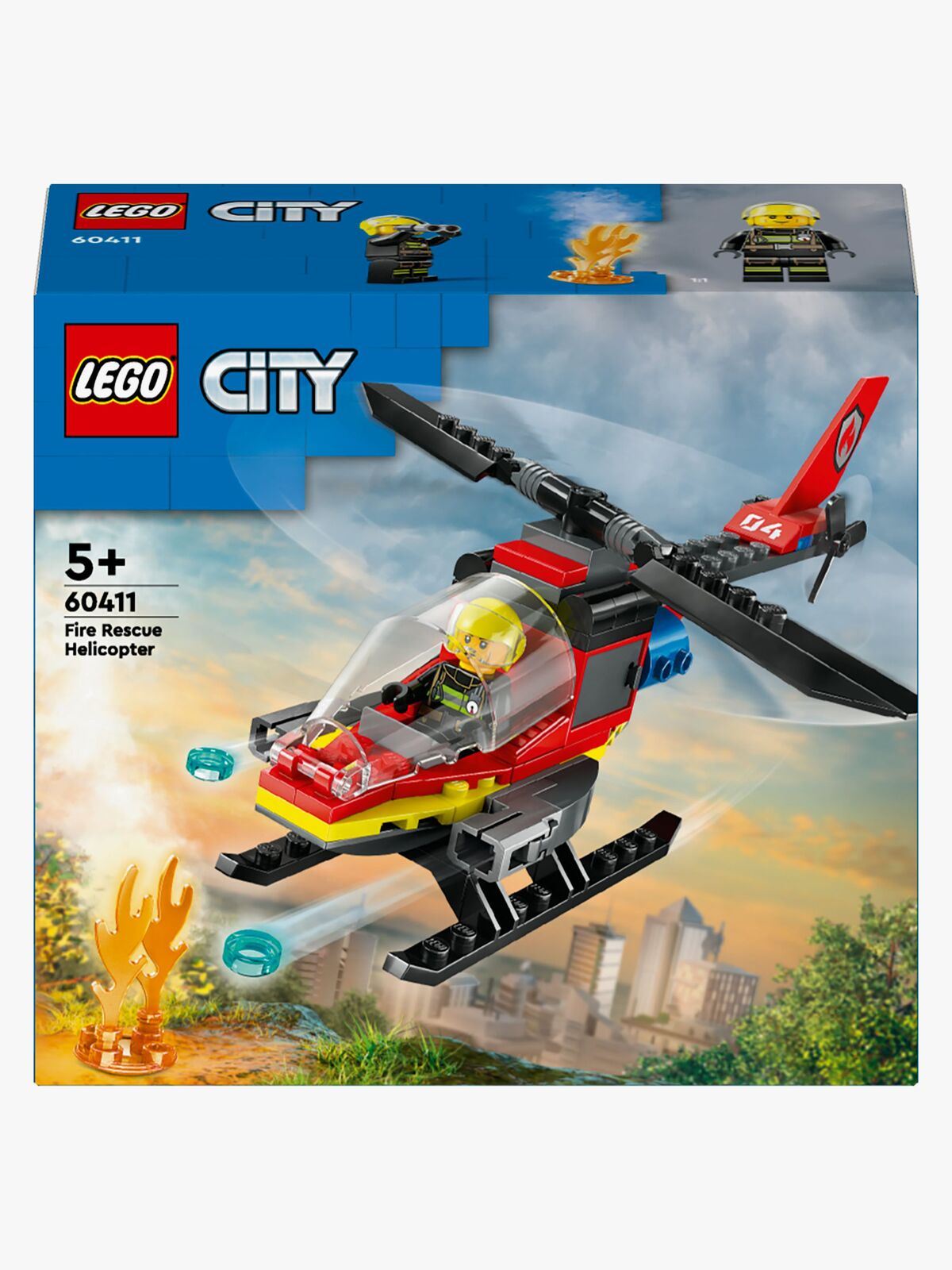 LEGO City 60411 Brandräddningshelikopter