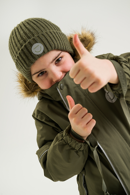 Viking Play Mössa Merinomix, Olive