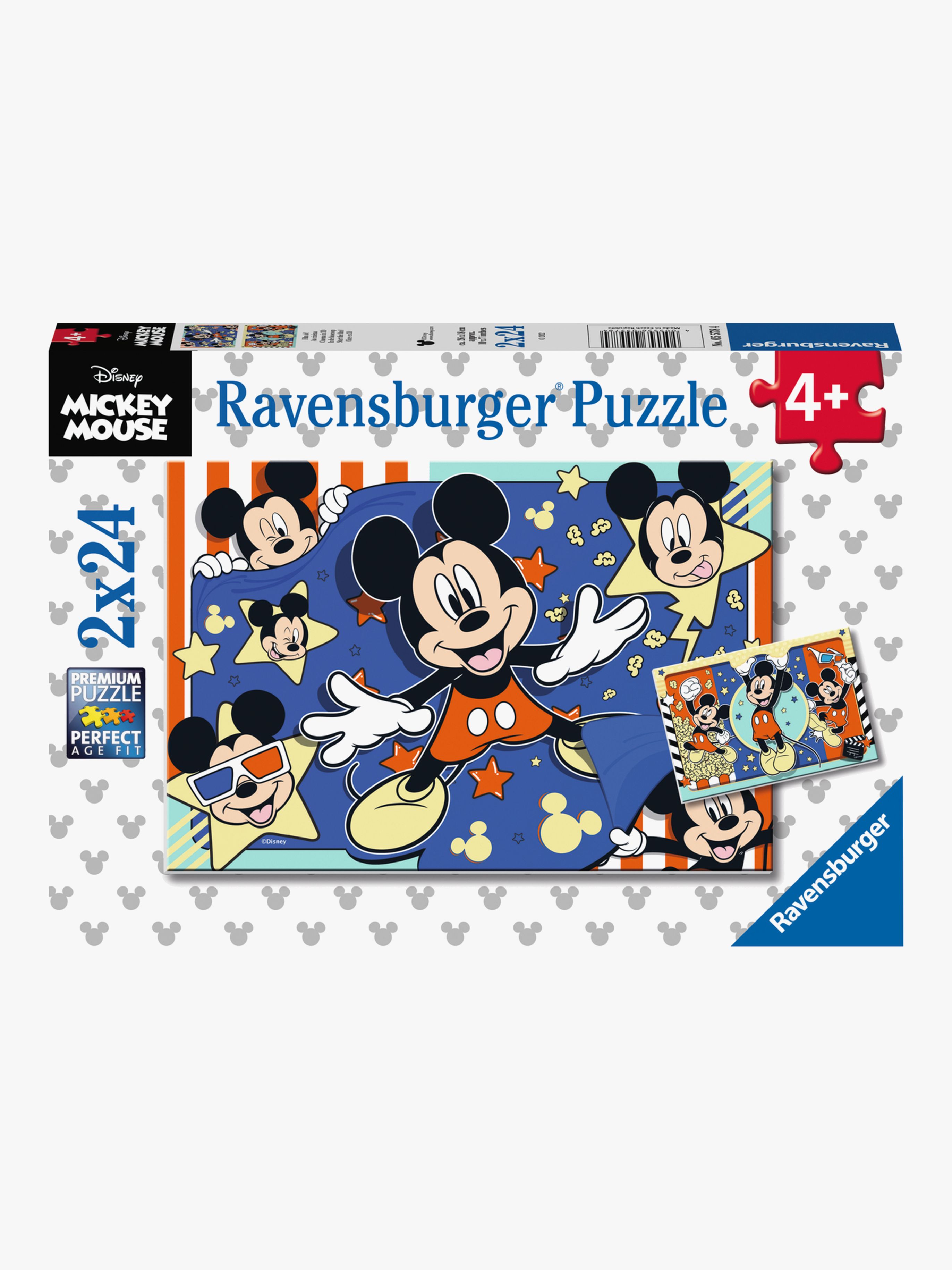 Ravensburger Pussel Disney Musse Pigg 2×24 Bitar