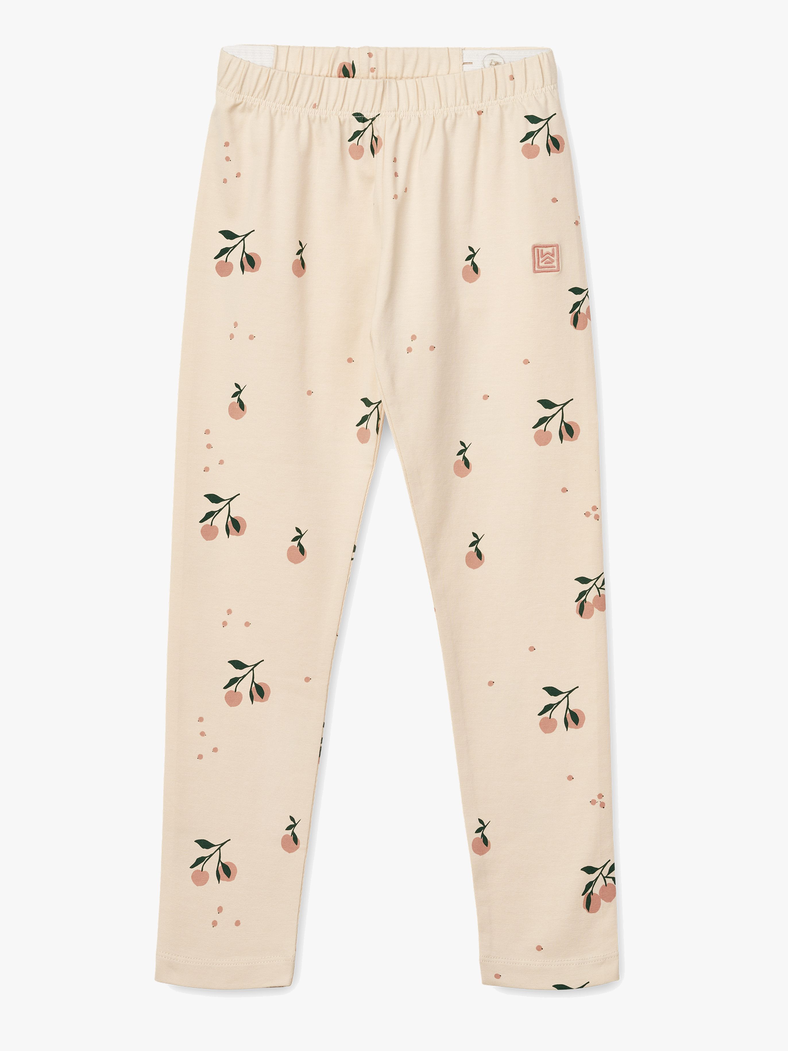 LIEWOOD Marie Leggings, Peach/Sea shell, 128