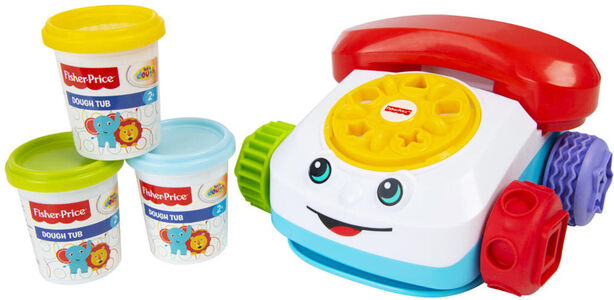 Fisher-Price Chatter Telephone Dough Set Leklera
