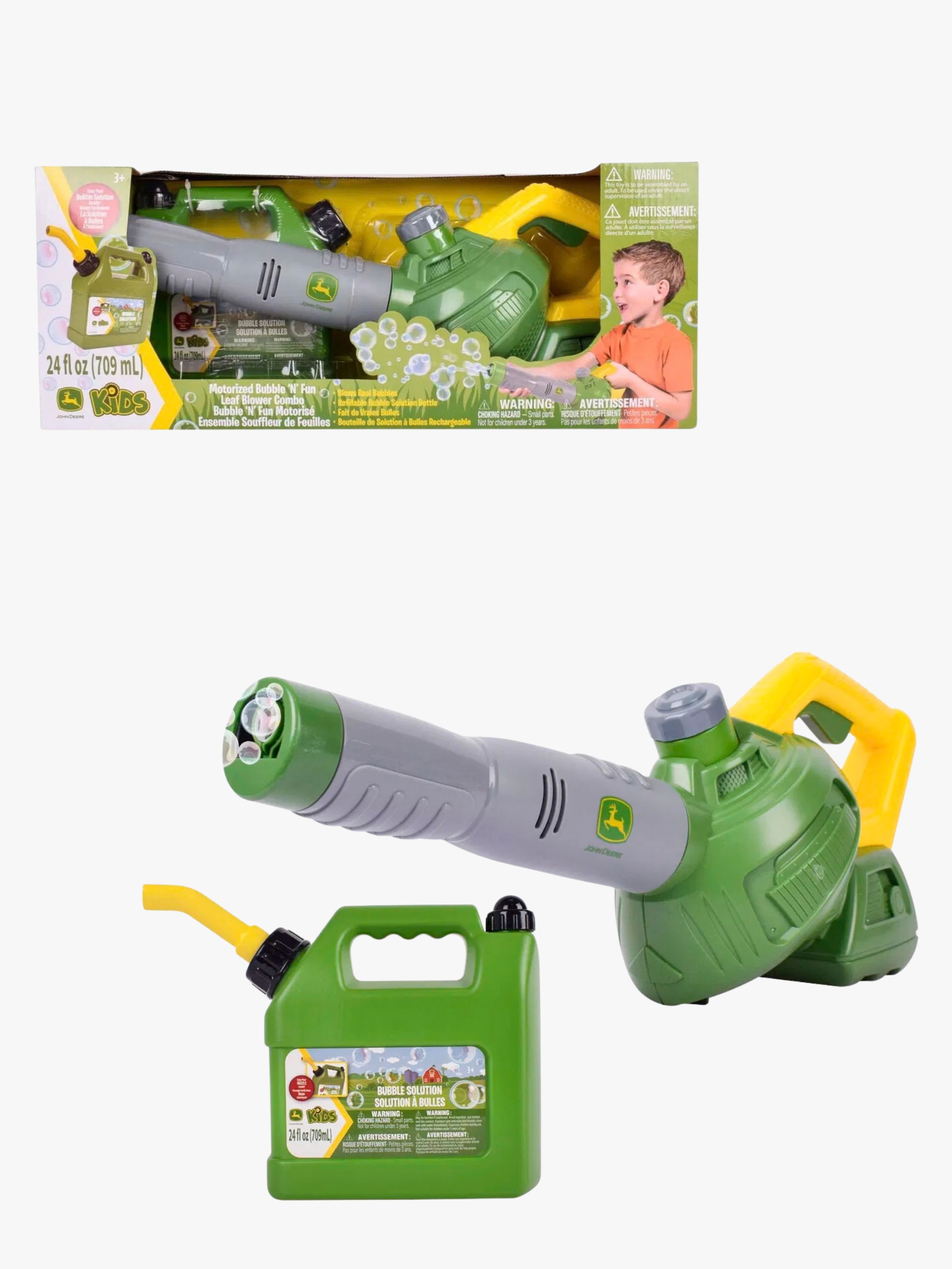 John Deere Såpbubbelmaskin Lövblås