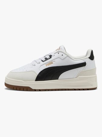 Puma Shuffle Downtown Lo OG Jr Sneakers, White/Black