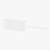 Hoppekids STOREY set with 4 Shelves and 2 cross-supports, 80 cm, White