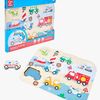 Hape Knoppussel Utryckningsfordon 10 Bitar