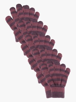 Lindberg Fjugesta Magic Fingervantar 5-pack, Dry Rose