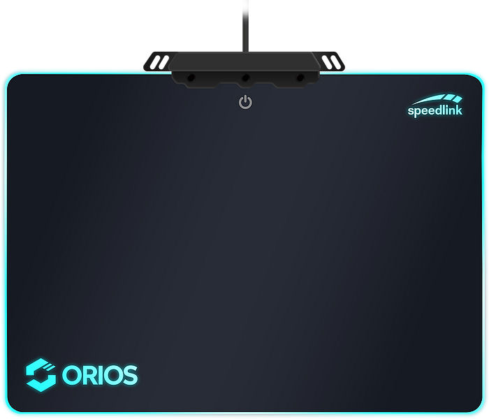 SpeedLink ORIOS RGB Gaming Musmatta, Svart
