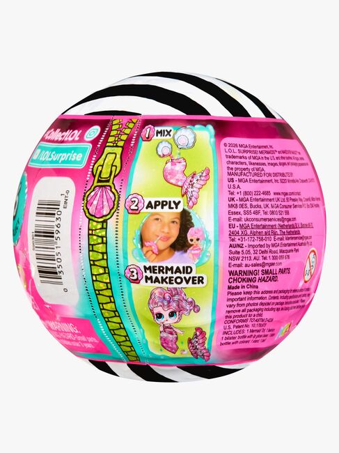 L.O.L. Mermaids! Makeover Magic Tots Minidocka Blandad