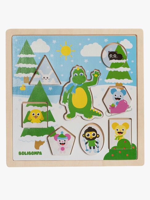 Bolibompa Pussel 2-in-1 Sommar & Vinter 2x8 Bitar