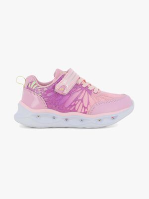Leaf Malmen  Blinkande Sneakers, Lt Violet