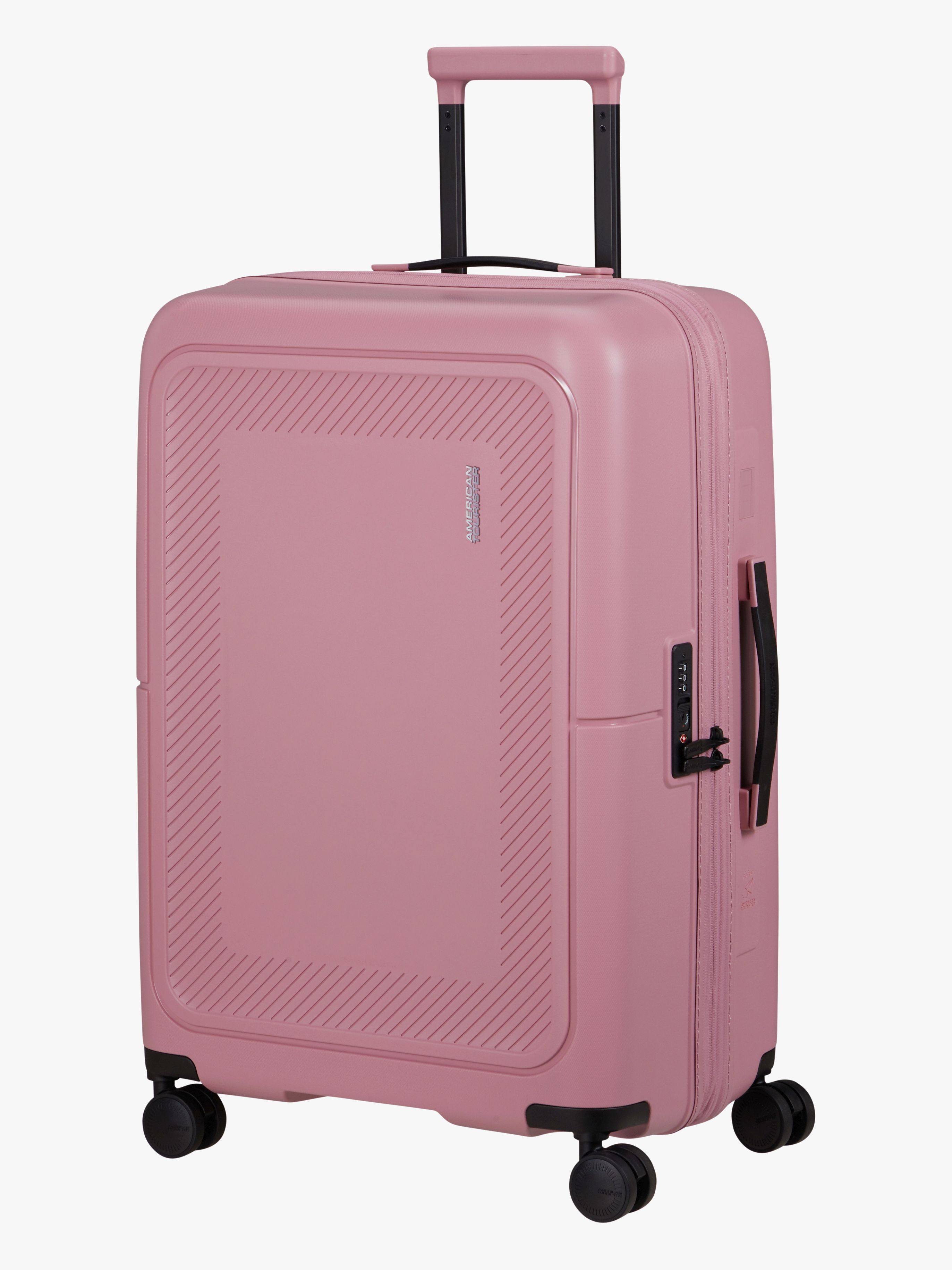 American Tourister Dashpop Spinner Resväska 76-84L, Lilas Pink - Bäst i test