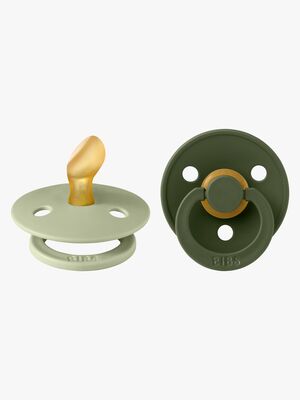 BIBS Colour Smokk 2-pack Lateks Str 1 Anatomisk, Sage/Hunter Green