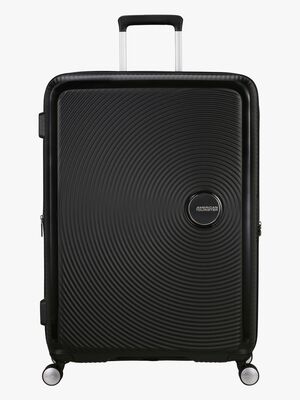 American Tourister Soundbox Spinner Resväska 131-145L, Bass Black