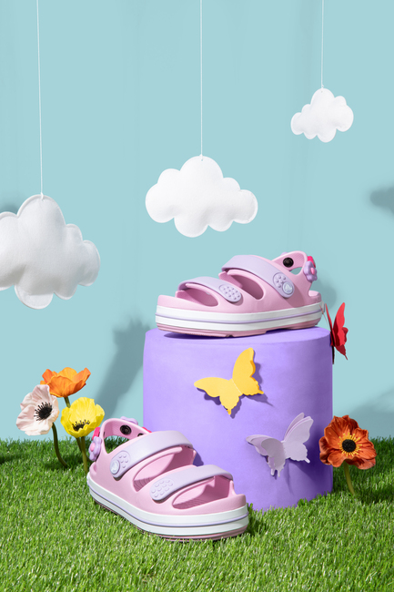 Crocs Crocband Cruiser Sandaler, Ballerina/Lavender