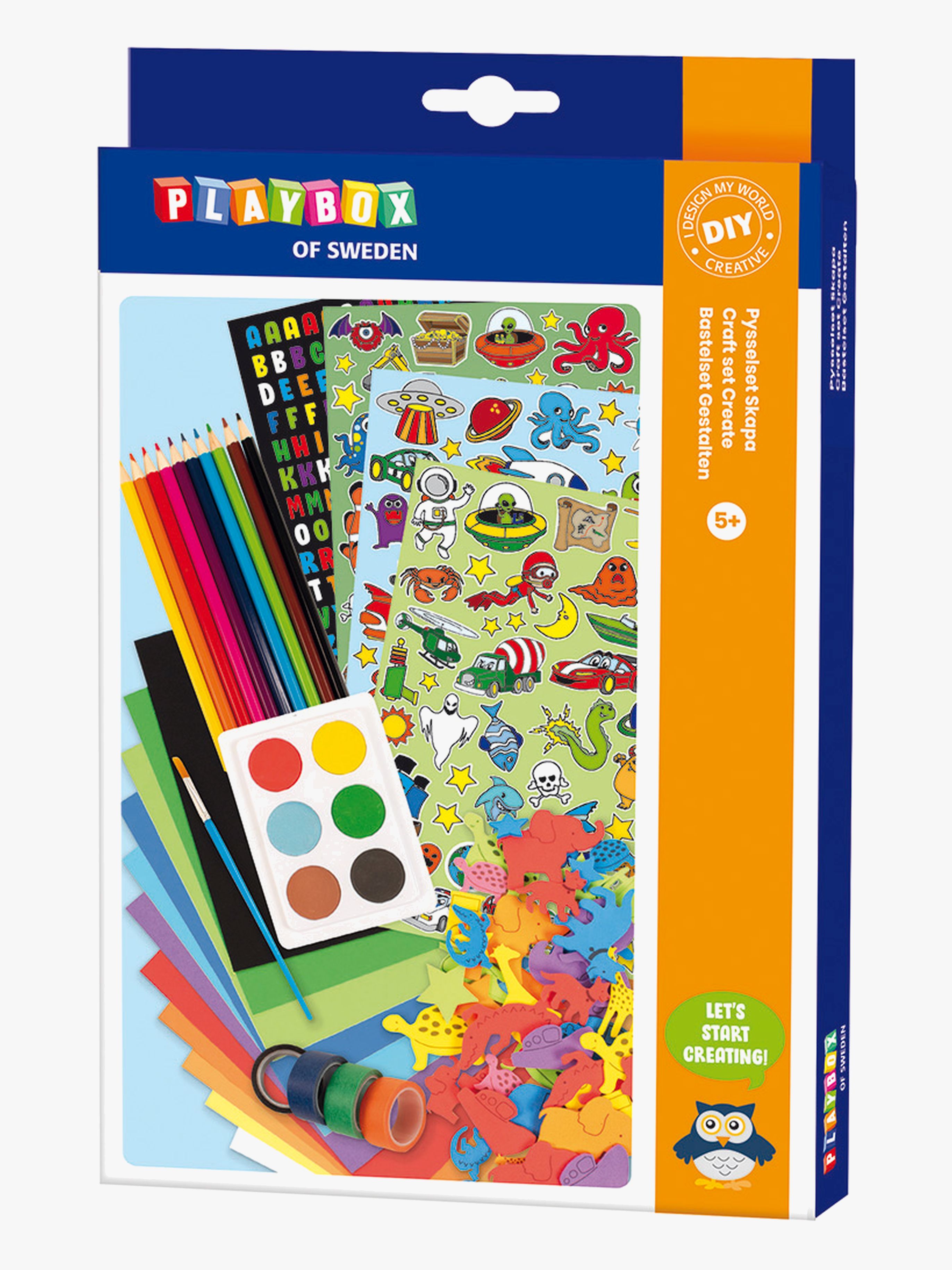 Playbox Pysselset Skapa Hav & Rymd