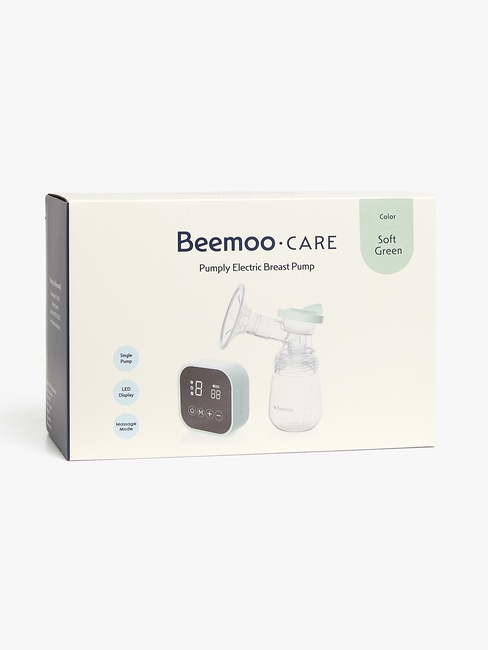 Beemoo CARE Pumply Elektrisk Bröstpump Singel, Soft Green