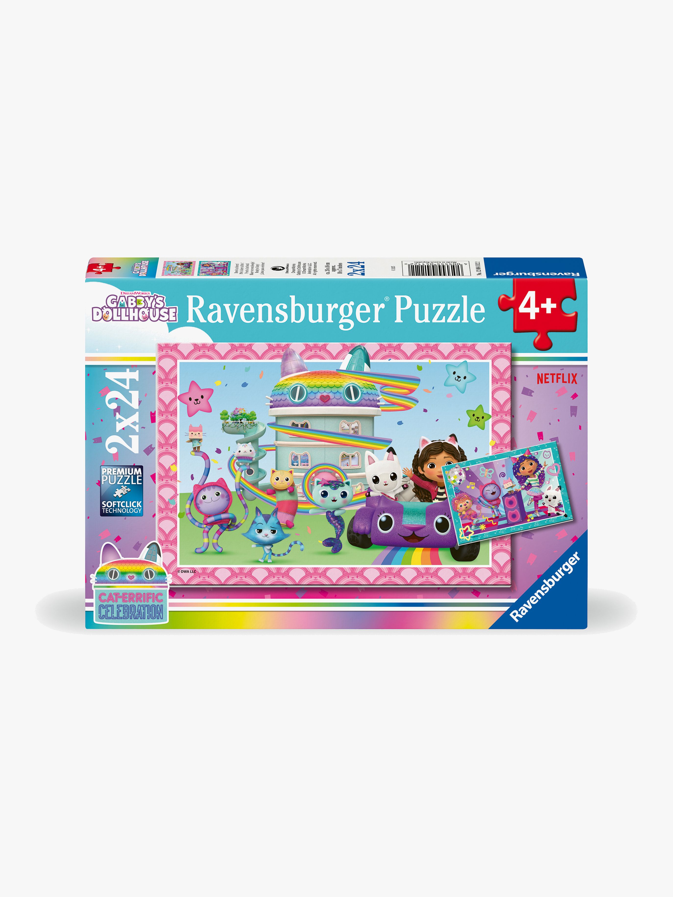 Ravensburger Gabby's Dollhouse Pussel 2x24 Bitar