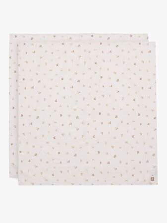 Jollein Muslinfilt 115x115 cm 2-Pack, Animal Friends