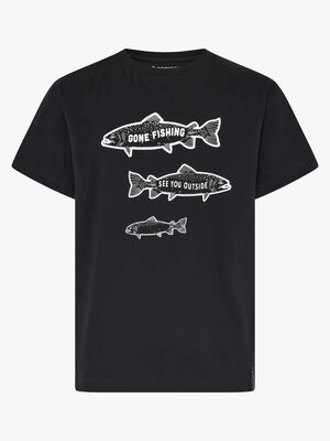 Didriksons Mynta T-Shirt, Schwarz