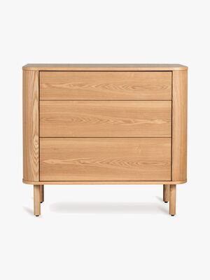 Quax YUME Byrå med Lådor, Natural Ash