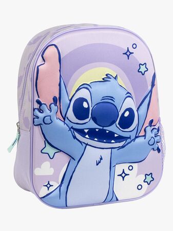 Disney Lilo & Stitch 3D Ryggsäck, Ljuslila