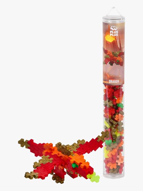 Plus-Plus Byggset med Basplatta & Tub Coola Figurer 4x100 Delar