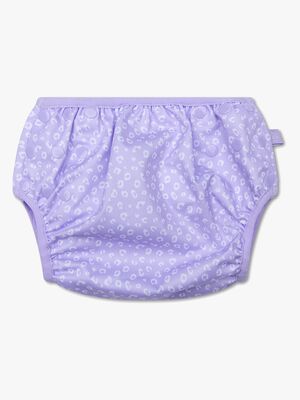 Swim Essentials Badblöja 0-3 År, Lila Leopard