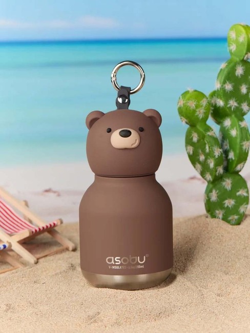 Asobu Bestie Mini Vattenflaska Björn, Brun IBV44-BROWNBEAR-4840_4a.jpg