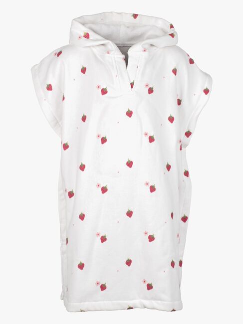 Lindberg Ljusvåg Poncho Handduk, White/Pink