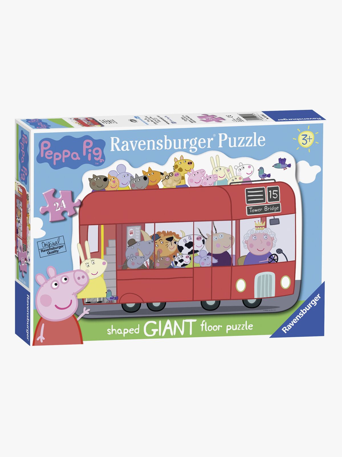 Ravensburger Golvpussel Greta Gris Buss, 24 Bitar