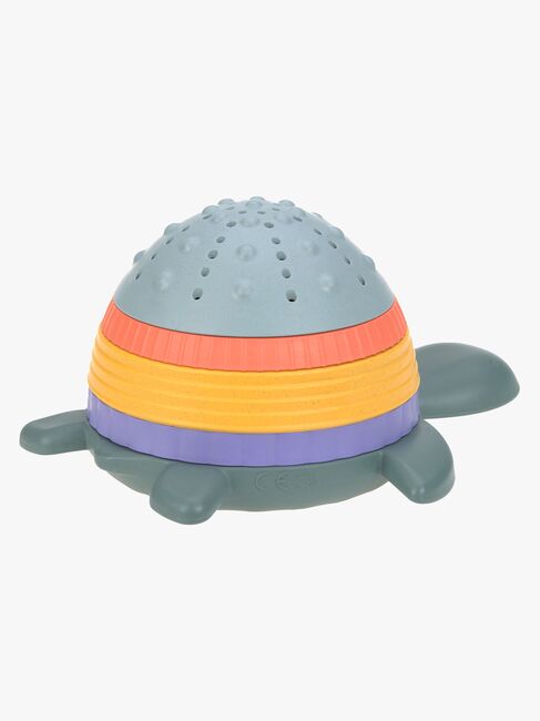 Lässig Sköldpadda Stapelleksak, Green
