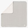 Lässig Interlock Filt 80x80, Striped grey