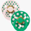 BIBS Studio Colour Polka Napp 2-Pack Latex Stl 2, Petal/Cactus