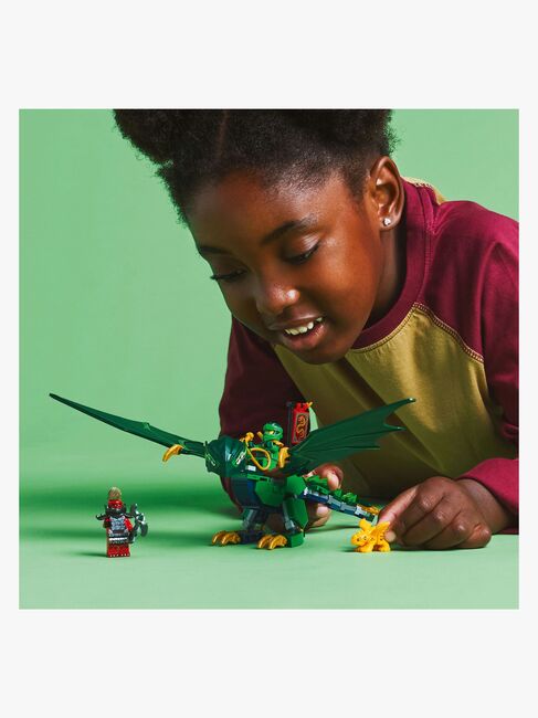 LEGO Ninjago 71829 Lloyds gröna skogsdrake