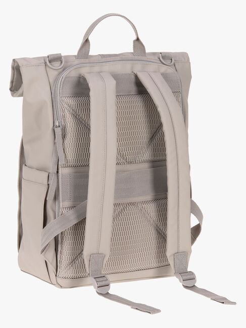 Lässig Rolltop Skötväska Ryggsäck, Taupe