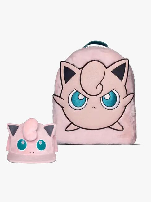 Pokémon Mini Ryggsäck & Keps, Jigglypuff