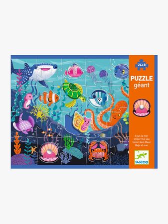 Djeco Pussel Tactilo Sea 2-i-1